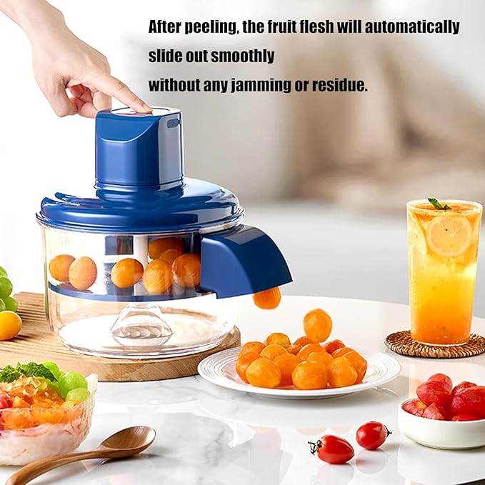 Automatic Fruit Peeler Machine – Small Electric Fruit & Vegetable Peeler