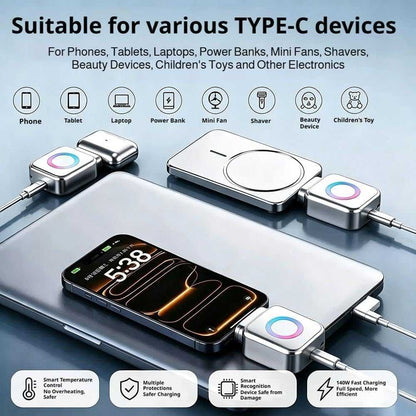AI Smart Auto-Stop Charging Adapter |Habi Mart
