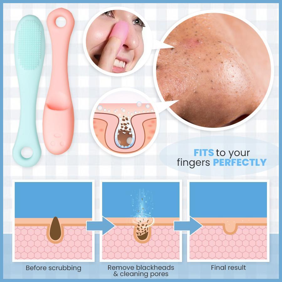 Blackhead Removing Silicone Finger Tip（BUY 1 FREE 1）