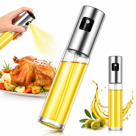 Oil Sprayer & Dispenser – Refillable Cooking Oil Spray Bottle |Habi Mart