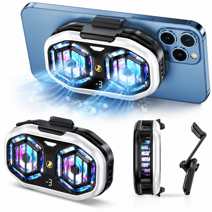 Magnetic Portable Phone Cooler & Mini Fan |Habi Mart