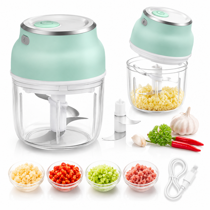 Electric Vegetable Chopper – Mini Food Processor |Habi Mart