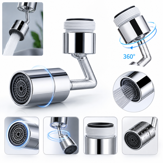 360° Rotating Kitchen Faucet Extender – Water Saver |Habi Mart