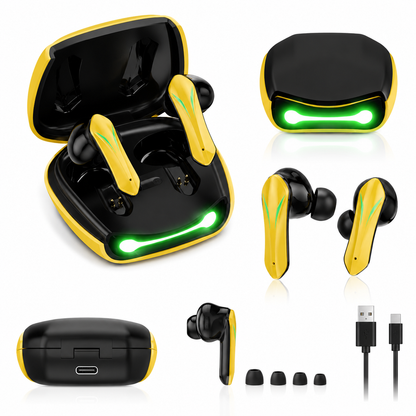 Wireless Gaming Earbuds – Bluetooth Earphones with Low Latency & Clear Sound |Habi Mart