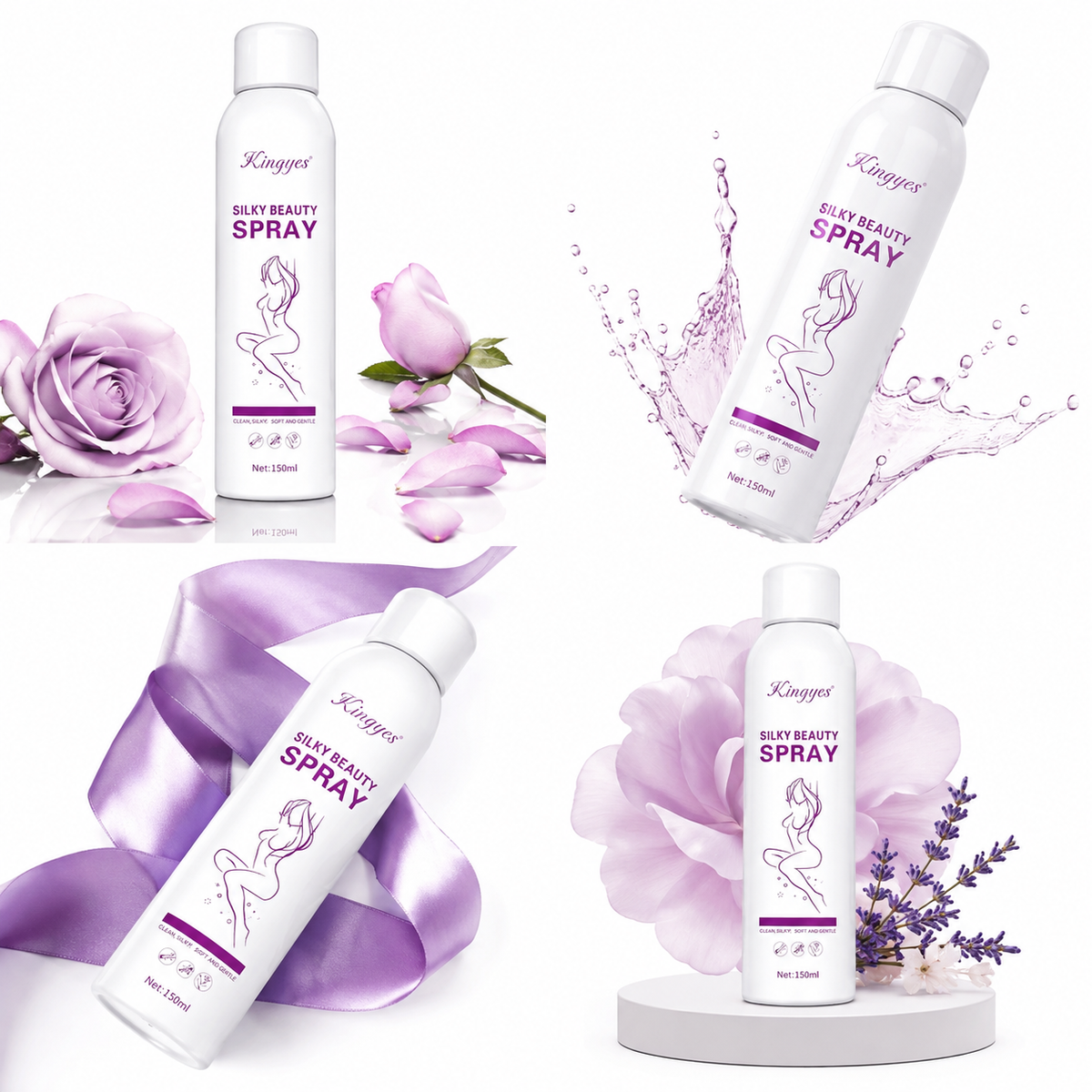 Silky Hair Styling Spray – Long-Lasting Hold, Frizz Control & Shine |Habi Mart