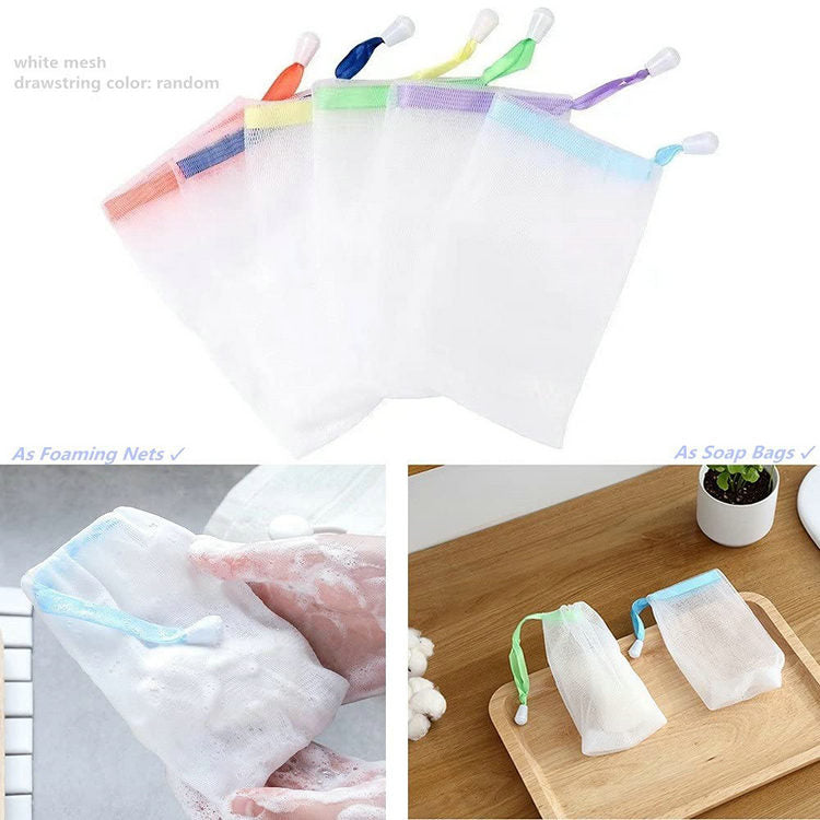 Mesh Soap Pouch(PACK OF 7)