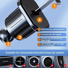 360° Rotation Gravity Car Phone Holder