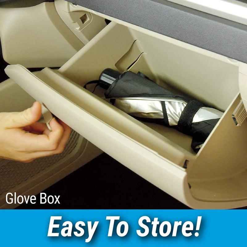Car Windshield Sun Shade – Foldable UV Protection & Heat Insulation |Habi Mart