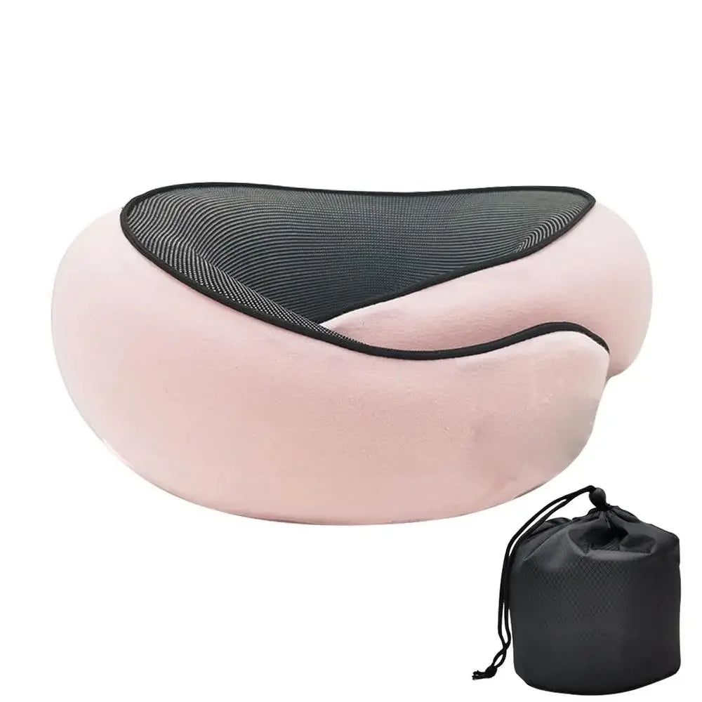 Travel Portable Memory Foam Neck Pillow