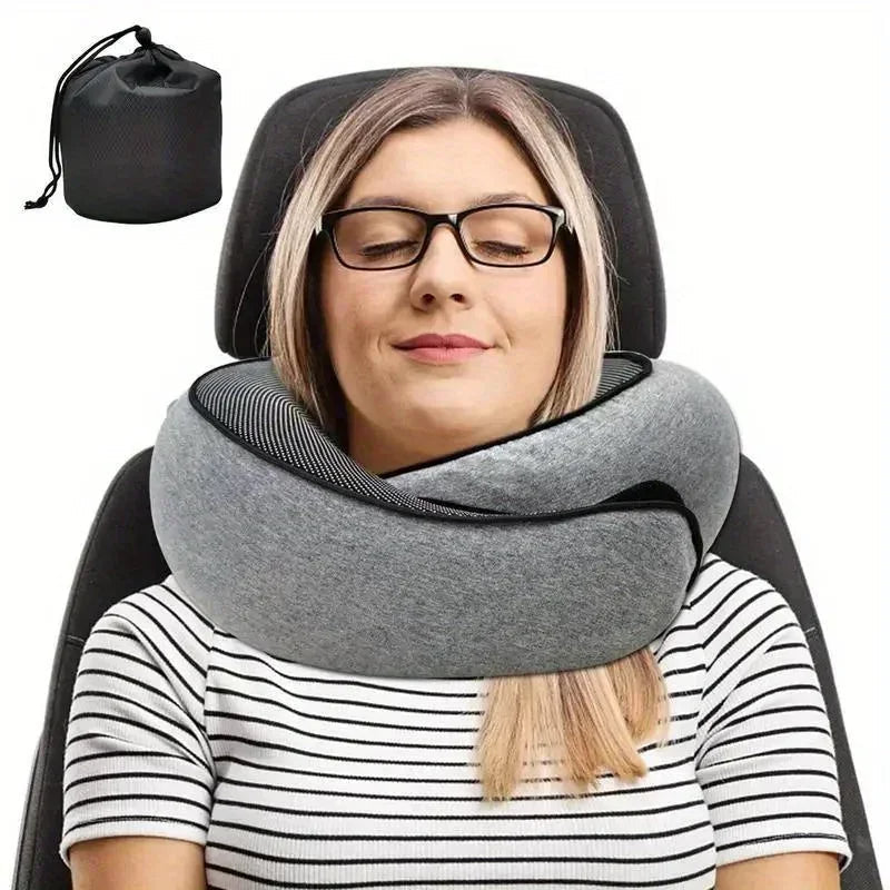 Travel Portable Memory Foam Neck Pillow