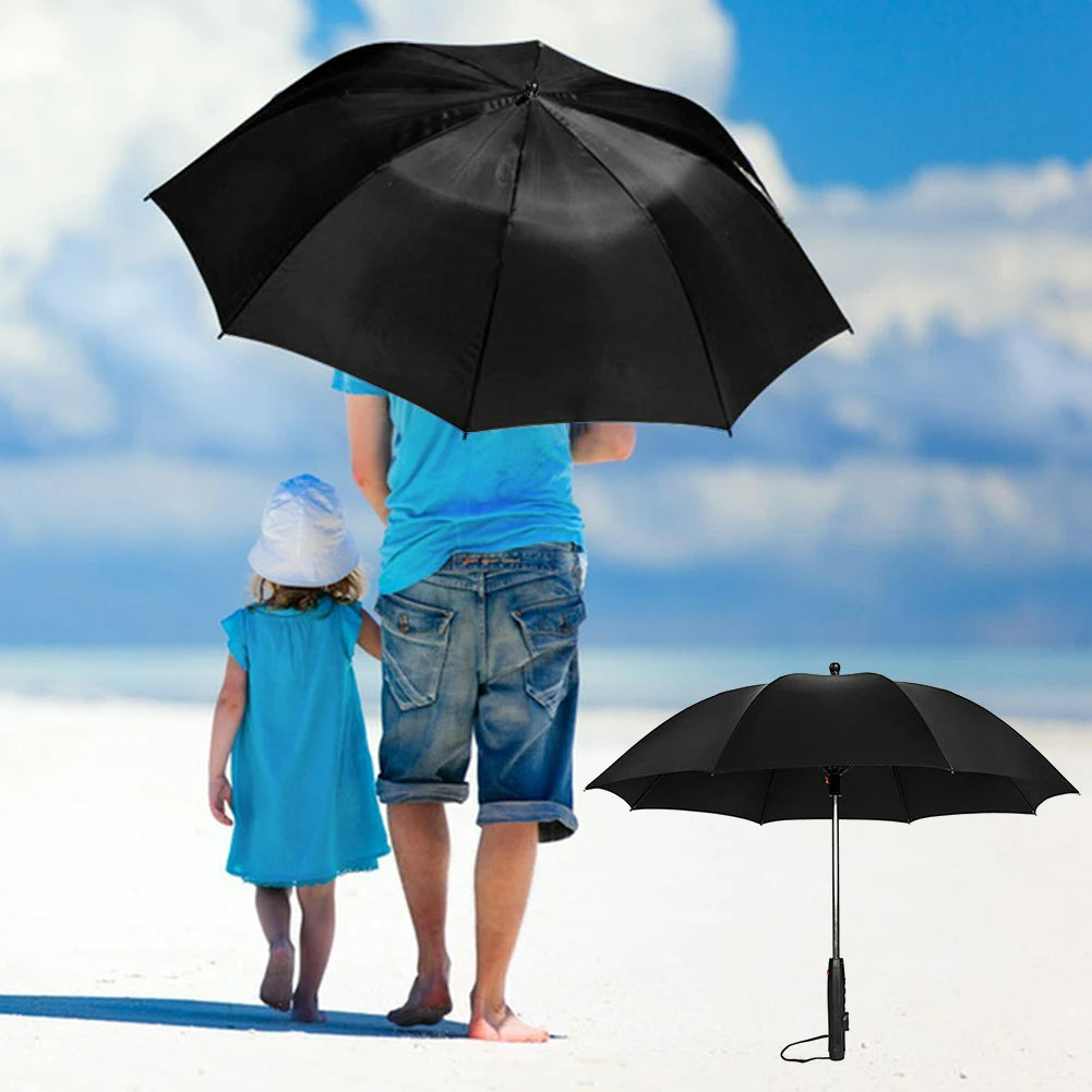 Built-In Cooling Fan and Mist Spray Fan Umbrella