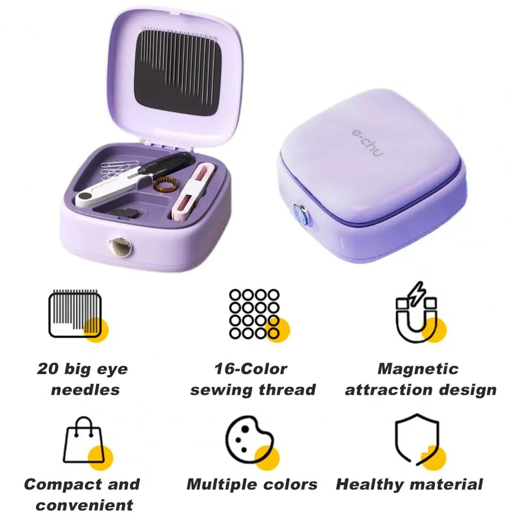 Small Magnetic Sewing Box Sewing Kit