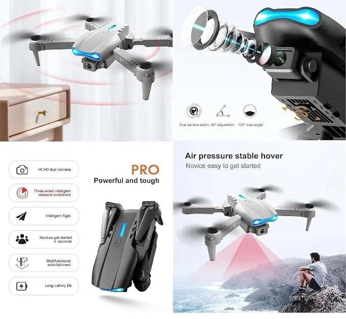 E99 Drone Camera – Foldable Mini Drone with HD Camera |Habi Mart