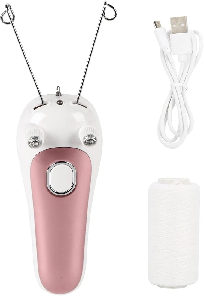 Electric Facial Threading Hair Removal Device – Painless Portable Facial Hair Remover for Women |Habi Mart