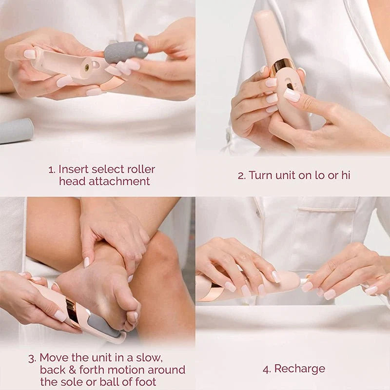 Rechargeable Electric Callus Remover – Foot Care Tool |Habi Mart