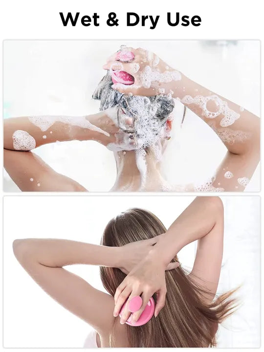 Scalp Massager Shampoo Brush – Hair & Scalp Cleaning Brush |Habi Mart