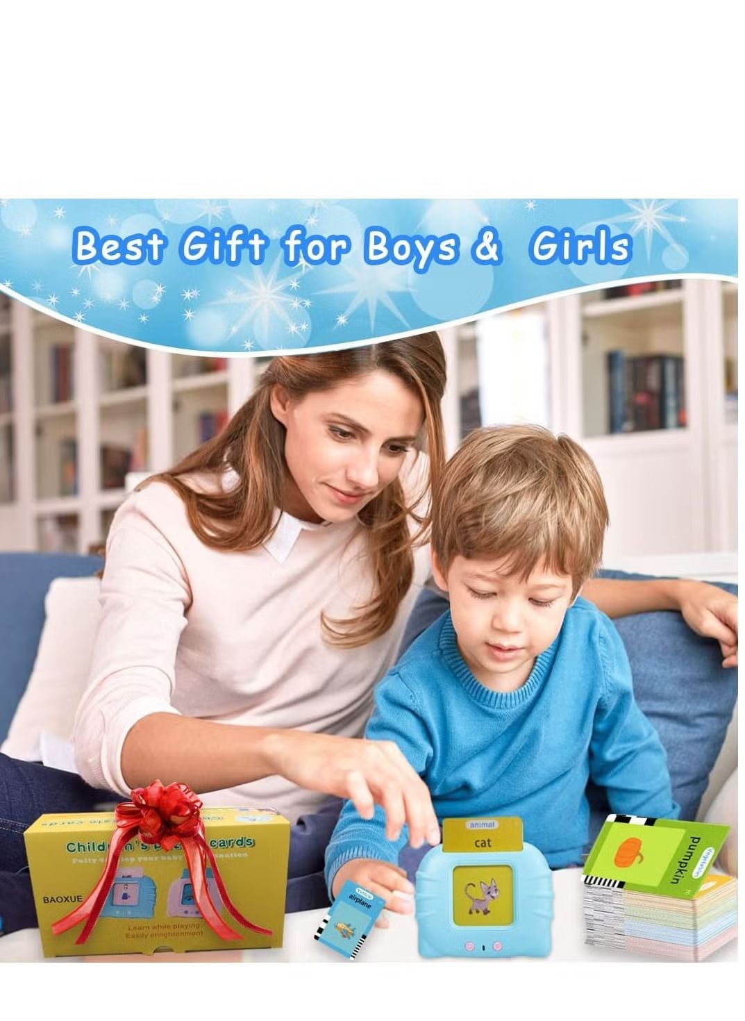 Flash Cards for Kids – Educational Learning Cards for Toddlers & Preschool Children  |Habi Mart