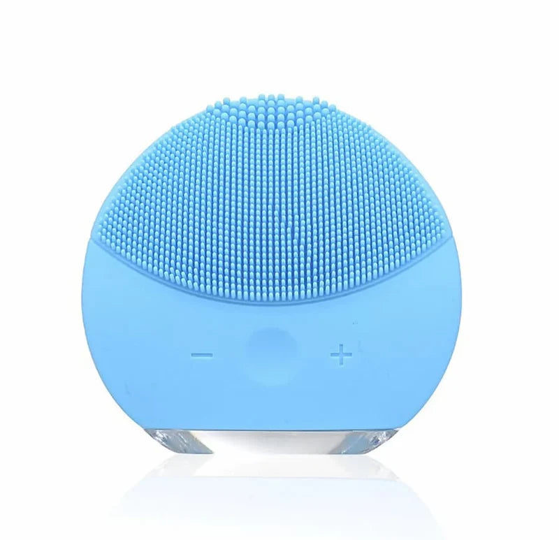 Electric Silicone Facial Cleansing Brush – Deep Pore Face Cleaner |Habi Mart