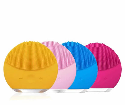 Electric Silicone Facial Cleansing Brush – Deep Pore Face Cleaner |Habi Mart