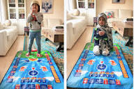 Kids Prayer Mat – Soft Islamic Prayer Rug for Children |Habi Mart
