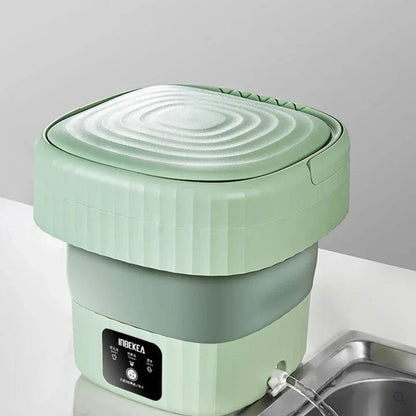 Mini Washing Machine Portable – Compact Electric Washer for Kids Clothes, Baby Items & Underwear | Habi Mart
