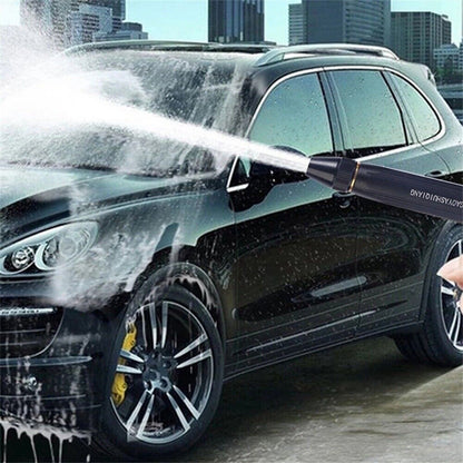 Portable Water Hose Nozzle – High-Pressure Spray Gun with Adjustable Water Jet for Car Washing, Garden & Outdoor Cleaning |Habi Mart