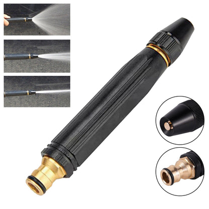 Portable Water Hose Nozzle – High-Pressure Spray Gun with Adjustable Water Jet for Car Washing, Garden & Outdoor Cleaning |Habi Mart