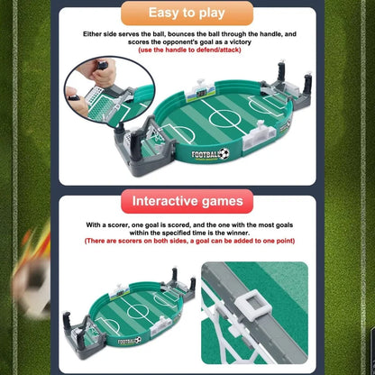 Mini Football Table Game – Portable Tabletop Soccer Game for Kids & Family |Habi Mart