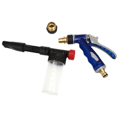 Multifunctional Foam Car Wash Water Gun – High-Pressure Car Cleaning Spray Nozzle with Foam Sprayer |Habi Mart