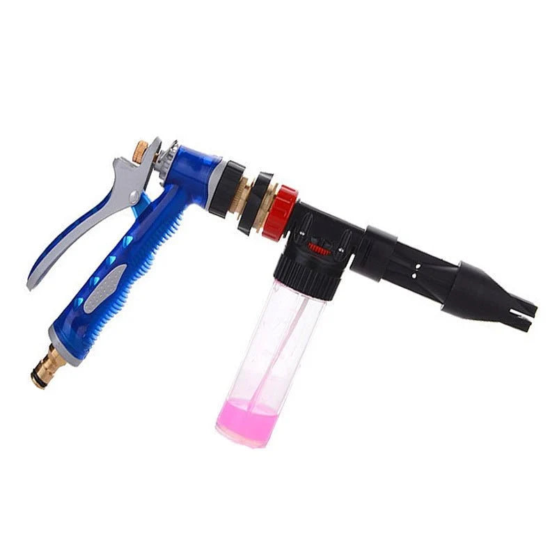 Multifunctional Foam Car Wash Water Gun – High-Pressure Car Cleaning Spray Nozzle with Foam Sprayer |Habi Mart