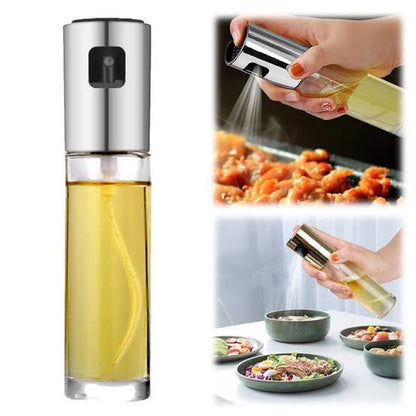 Oil Sprayer & Dispenser – Refillable Cooking Oil Spray Bottle |Habi Mart