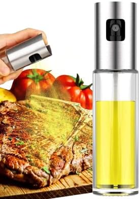 Oil Sprayer & Dispenser – Refillable Cooking Oil Spray Bottle |Habi Mart