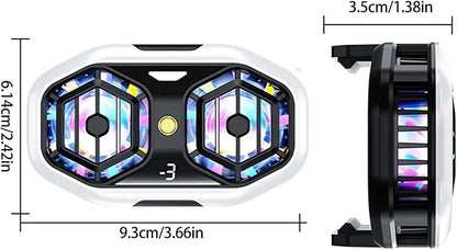 Magnetic Portable Phone Cooler & Mini Fan |Habi Mart
