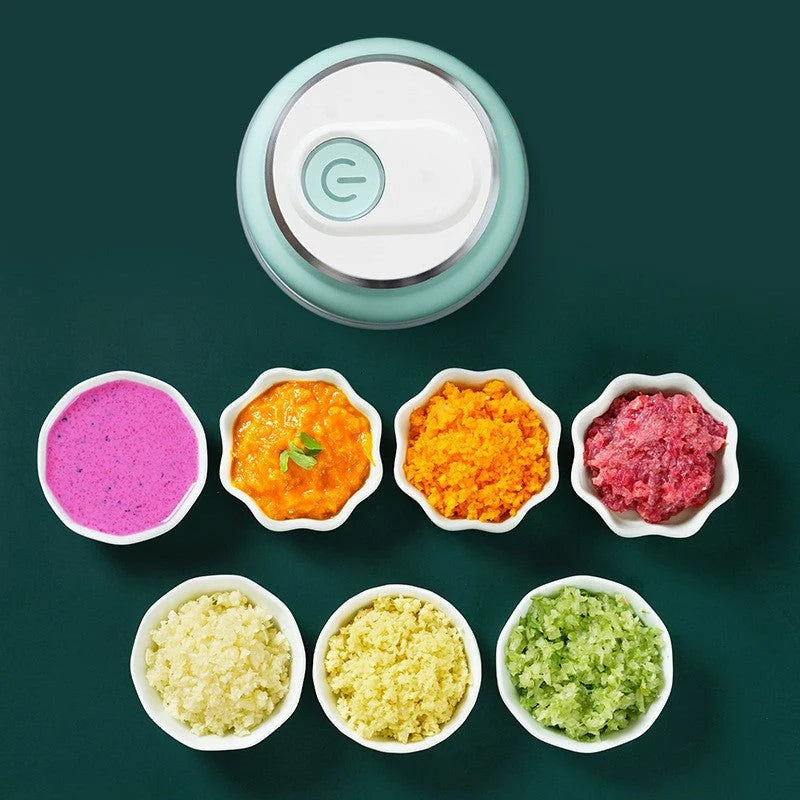 Electric Vegetable Chopper – Mini Food Processor |Habi Mart