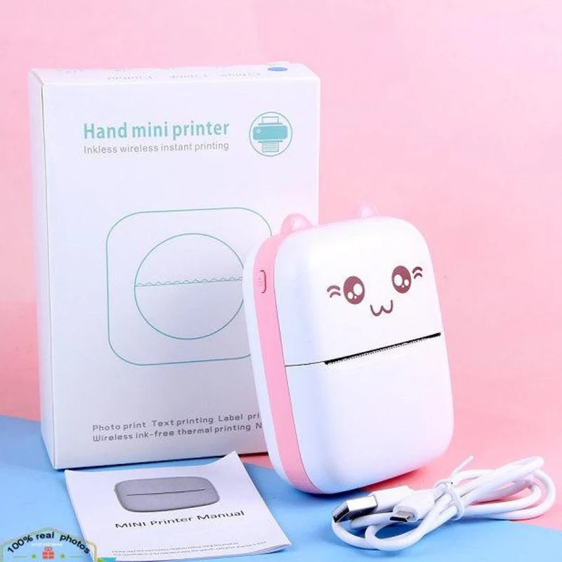 Wireless Mini Thermal Printer – Portable Bluetooth Printer |Habi Mart