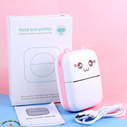 Wireless Mini Thermal Printer – Portable Bluetooth Printer |Habi Mart