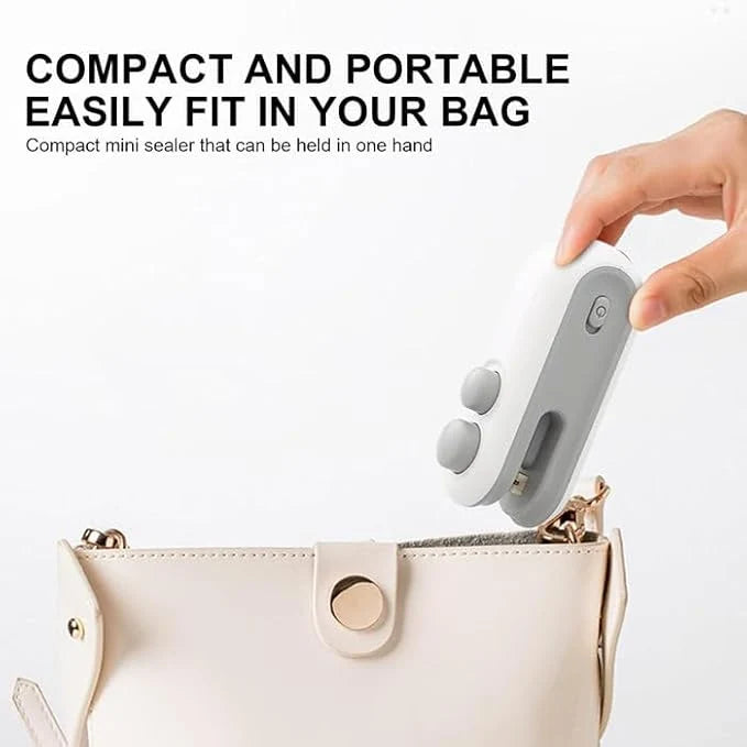 Mini Portable Bag Sealer – Heat Sealing Machine |Habi Mart