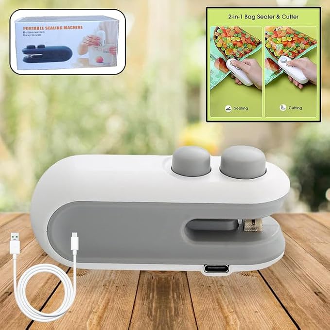 Mini Portable Bag Sealer – Heat Sealing Machine |Habi Mart