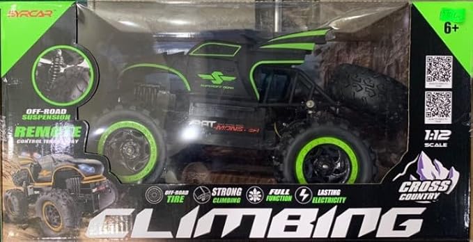 RC Off-Road Climbing Car – High-Speed 4WD Stunt Car |Habi Mart