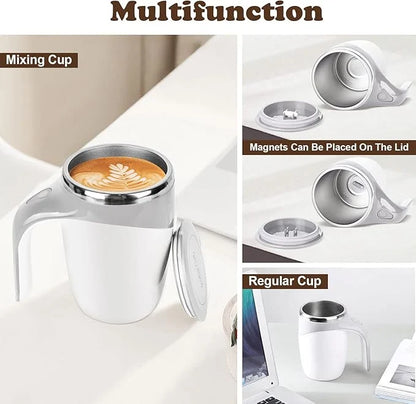 Automatic Self-Stirring Mug – Electric Mixing Coffee Cup |Habi Mart