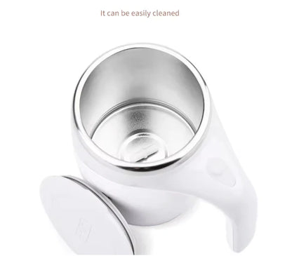 Automatic Self-Stirring Mug – Electric Mixing Coffee Cup |Habi Mart