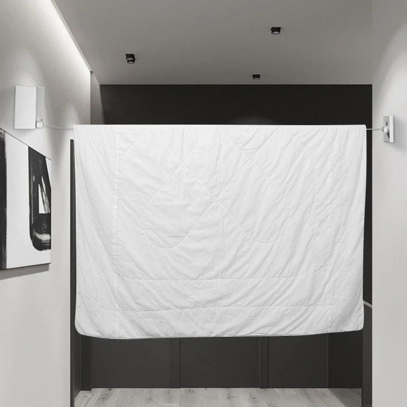 Telescopic Clothesline – Retractable Wall-Mounted Clothes Drying Rack for Home & Travel |Habi Mart