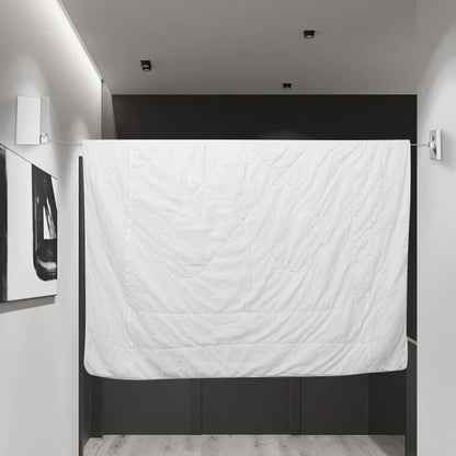 Telescopic Clothesline – Retractable Wall-Mounted Clothes Drying Rack for Home & Travel |Habi Mart