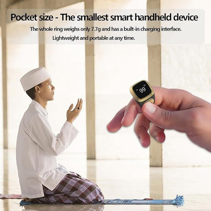 Zikr Ring – Smart Digital Tasbih Counter Ring |Habi Mart