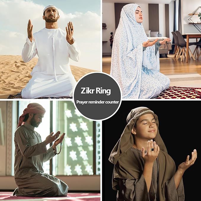 Zikr Ring – Smart Digital Tasbih Counter Ring |Habi Mart
